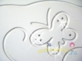 Детская кроватка Островок Уюта Бабочки со стразами маятник поперечный( наматрасник в подарок)