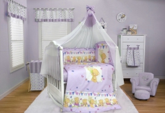 Комплект в кроватку 7 пр. Labeillebaby Мишаня 5473