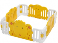  Игровой манеж-ограждение Floopsi Giraffe Playpen 158х158см. (на присосках). Большой детский пластиковый напольный манеж