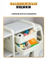 Стеллаж для хранения игрушек Floopsi 6 секций Car Storage Shelf 1 
