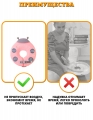 Шейный поплавок Mambobaby Air Free ladybug без надувания 0-12 мес. (pink)