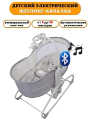 Шезлонг-качалка Mastela 08461. Электрическая колыбель-кроватка для новорожденных. Детская переноска.