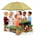 Столик Пикник с зонтом Step-2 787700 