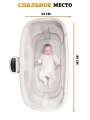 Колыбель для новорожденных Mastela 03328, электрическая, 5 скоростей укачивания. Детская приставная кроватка