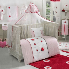 Комплект в кроватку 6 пр. Kidboo Little Ladybug 