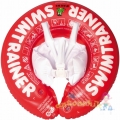 Круг Swimtrainer Сlassic 10110 для плавания детей от 3 месяцев до 4-х лет красный