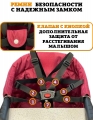 Навесной стул для кормления Floopsi burgundy