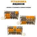 Стеллаж детский из пластика для хранения игрушек Floopsi 03. Этажерка для игрушек, 12 ящиков. Желтый.