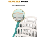 Стеллаж для хранения книг и игрушек Floopsi Ракета/Стеллаж для хранения игрушек детский из пластика