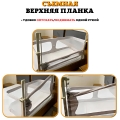 Барьер-кроватка Floopsi Leeo многофункциональная складная (beige)