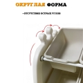 Стеллаж детский из пластика для хранения игрушек Floopsi 03. Этажерка для игрушек, 12 ящиков. Фиолетовый.