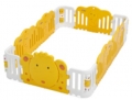  Игровой манеж-ограждение Floopsi Giraffe Playpen 242х158см. (на присосках). Большой детский пластиковый напольный манеж