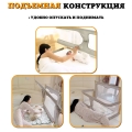 Барьер-кроватка Floopsi Leeo многофункциональная складная (beige)