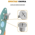 Стеллаж для хранения книг и игрушек Floopsi Ракета/Стеллаж для хранения игрушек детский из пластика