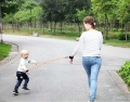 Вожжи-поводок Beideli mama anti-lost baby JC663 1,5 м.(на липучке) orange