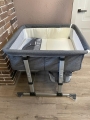 Приставная кроватка для двойни Floopsi Baby Bed (серый) №1