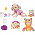 Интерактивная кукла Hasbro Ползающий пупс Baby Alive Baby Go Bye Bye (язык Польский)