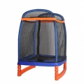 Спортивный батут Moove&Fun квадратный с сеткой MFT-4FT