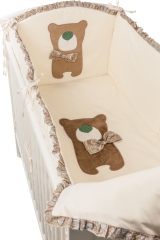 Комплект в кроватку 6 пр. Makkaroni Kids Toy Teddy