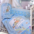 Комплект в кроватку  7 пр. Золотой Гусь Zoo Bear