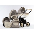 Детская коляска 3 в 1 Car-Baby Concord Lux (кожа 50%)
