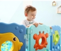 Манеж-ограждение Floopsi Sea World a love 14 секций (160х160) (принимающий любую форму )