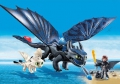 Игровой набор Playmobil Dragons Иккинг и беззубик 70037 