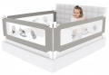 Барьер на кроватку Beideli Premium Children Safety 200 см серый  