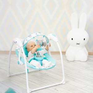 Электронные качели AmaroBaby Swinging Baby полезный помощник в жизни каждой мамы