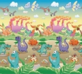 Игровой коврик Babypol Dino Land (1800мм х 2000мм х 10мм )