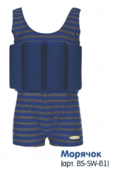 Купальник детский для обучения плаванию Babyswimmer Морячок BS-SW-B1