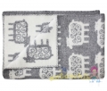 Одеяло-плед из эко-шерсти Klippan Барашки 2403 (90х130 см)