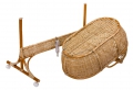 Колыбель плетеная Балтийская лоза арт.1297/7011 (с комплектом белья арт.300) 