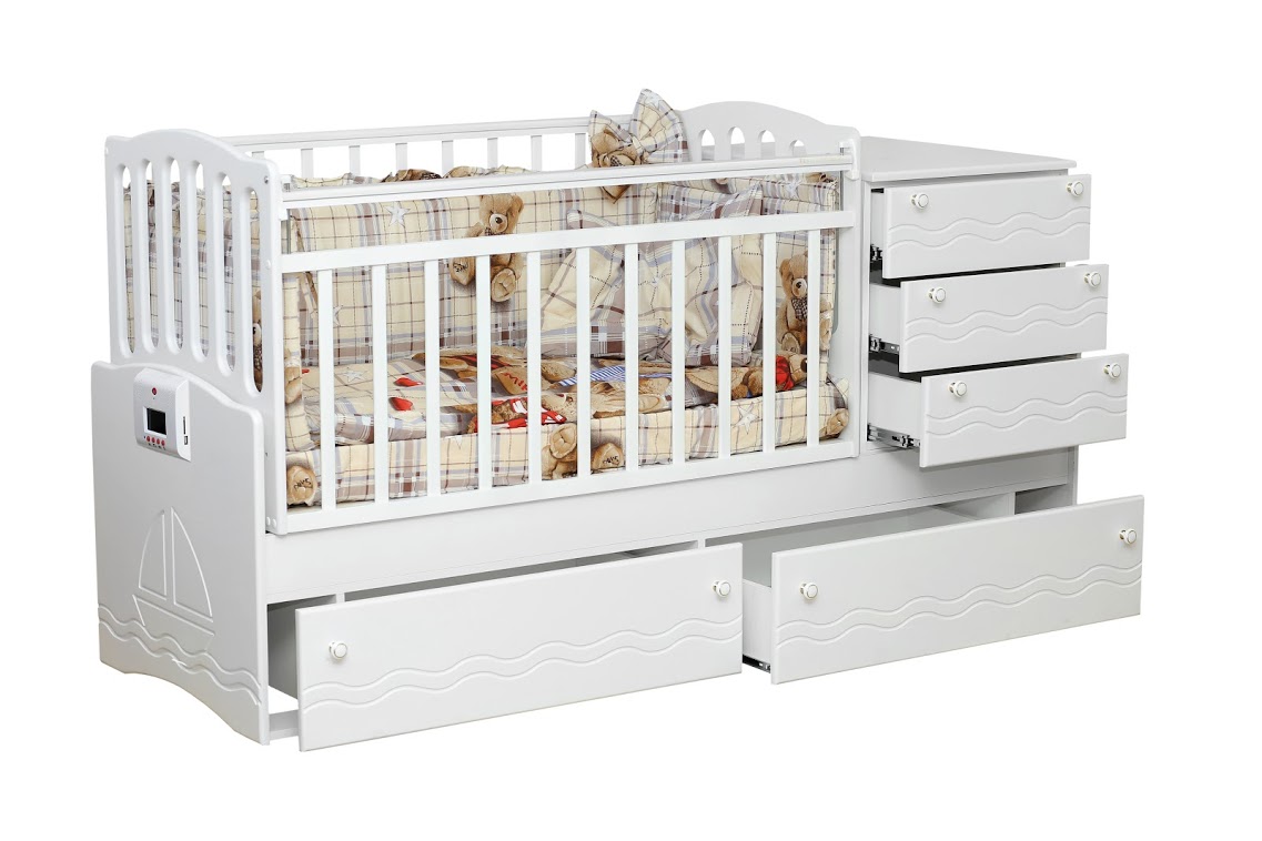 кровать с комодом фея