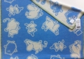 Одеяло байковое Klippan Муми-Тролли 2513 (70х90 см)