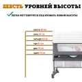 Детская колыбель для новорожденных Floopsi. Колыбель-кроватка для двойни. Детская приставная кроватка для двойни.