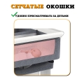 Детская колыбель для новорожденных Floopsi. Колыбель-кроватка для двойни. Детская приставная кроватка для двойни.