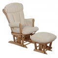 Tutti Bambini кресло-качалка  для кормящих матерей GC75 Rose с подушкой для кормления