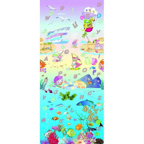 Игровой коврик Babypol Подводный мир (1800мм х 2000мм х 10мм)