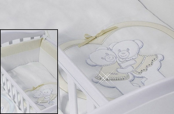 Feretti комплект белья в люльку для двойни Baby Beddings Culla Gemelli