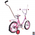 Детский велосипед RT BA Princess 12" KG1202 ( с ручкой )