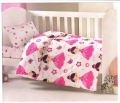 Комплект постельного белья 3 пр. Kidboo UPS PUPS Принцесса 