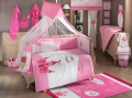 Комплект в кроватку 4 пр. Kidboo Little Princess