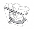База для автокресла Peg-Perego BELTED BASE