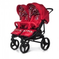 Прогулочная коляска для двойни Baby Care Cruze DUO+подарок