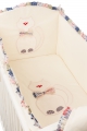 Комплект в кроватку 6 пр. Makkaroni Toy Kitty