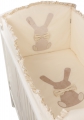 Комплект в кроватку 6 пр. Makkaroni Toy Rabbit