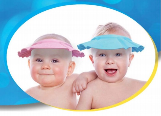 Козырек Babyswimmer (защитный для мытья головы)