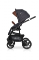 Детская коляска 2 в 1 Riko Basic Alfa Ecco