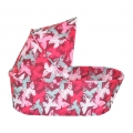 Кукольная коляска Pituso Бабочки 9325B-Pink